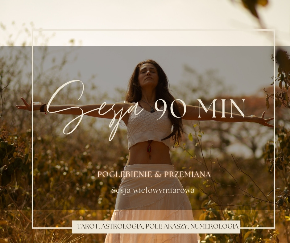 Sesja Duszy – Tarot, Astrologia i Pole Akaszy (90 min | online)
