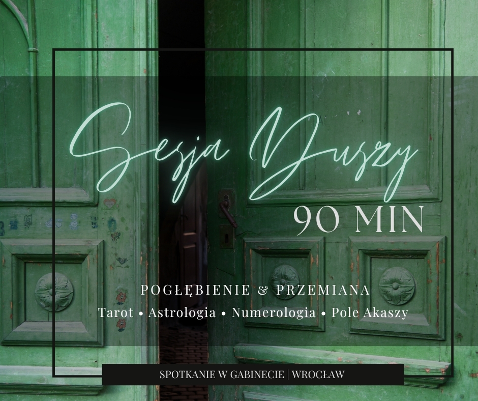 Sesja duszy w gabinecie – 90 min (Tarot, astrologia, numerologia, Pole Akaszy)