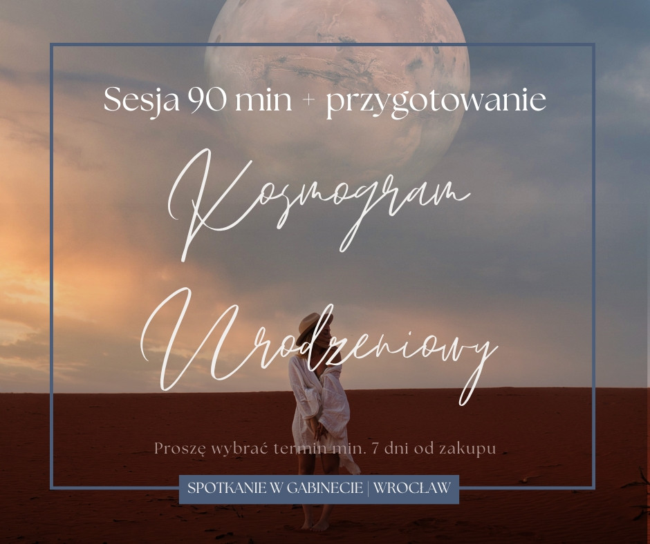 Kosmogram urodzeniowy – sesja osobista 90 min