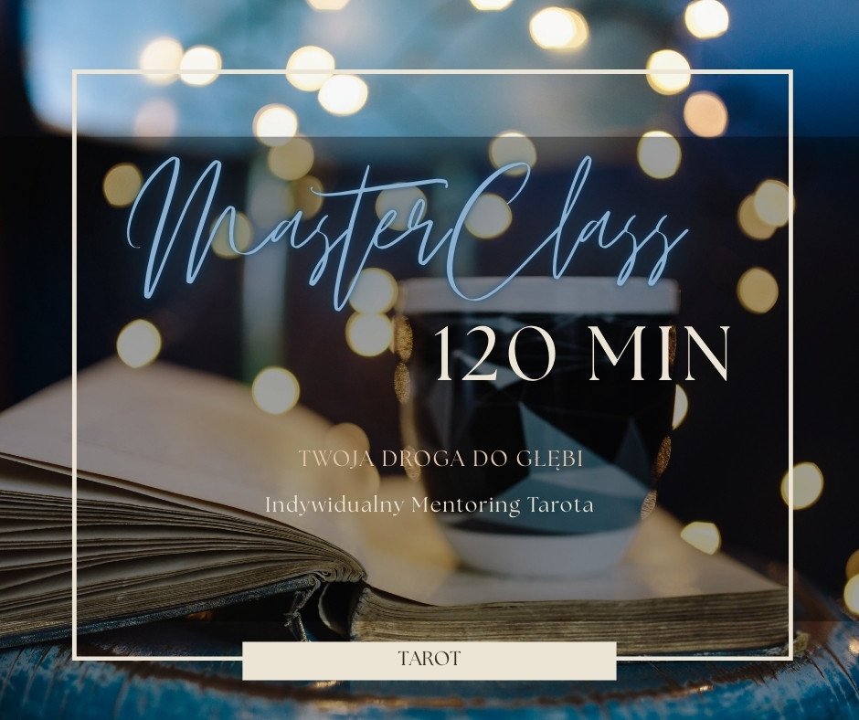 Sesja MASTERCLASS Tarota online - Indywidualny Mentoring