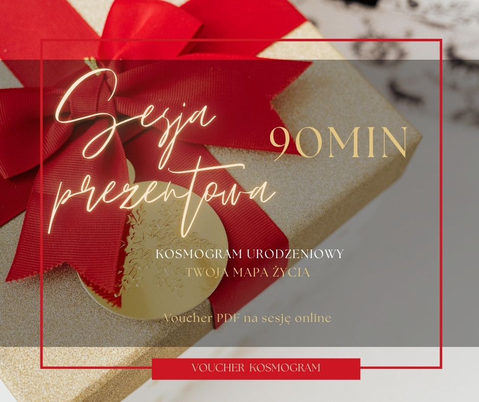 Sesja prezentowa 90 min PREMIUM – Voucher PDF Kosmogram Urodzeniowy