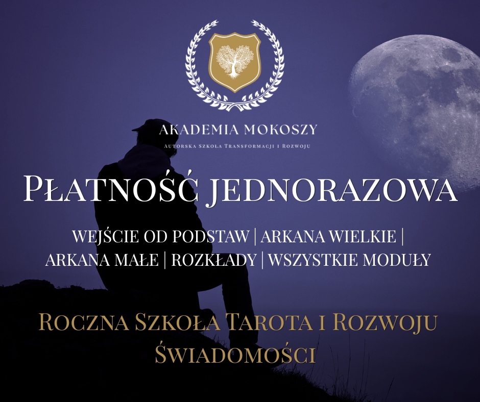 Roczna Szkoła Tarota i Rozwoju Świadomości (płatność jednorazowa)