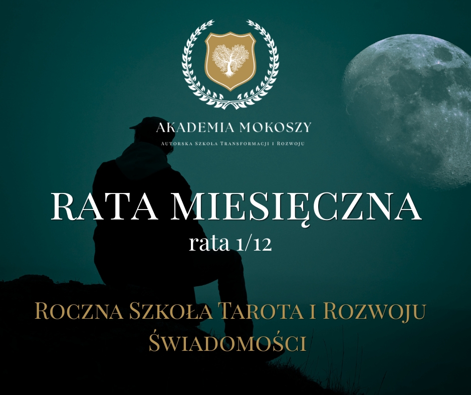 RATA MIESIĘCZNA — Roczna Szkoła Tarota i Rozwoju Świadomości 2026/2027