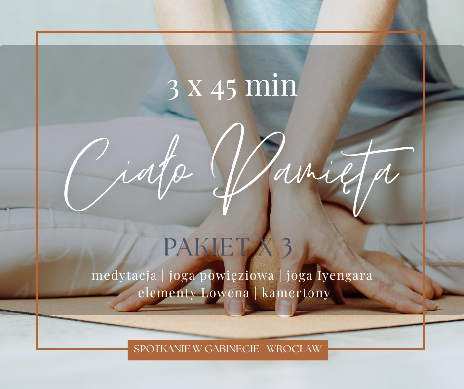 Sesja Ciało Pamięta - pakiet x 3