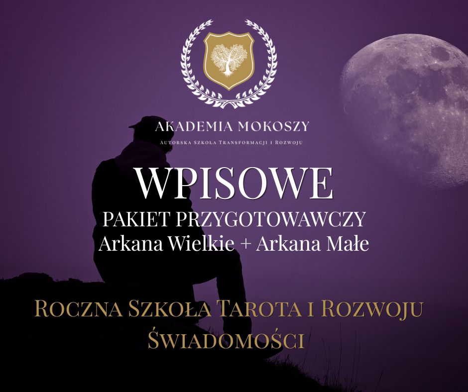Wpisowe z Pakietem Przygotowawczym — Roczna Szkoła Tarota 2026/2027