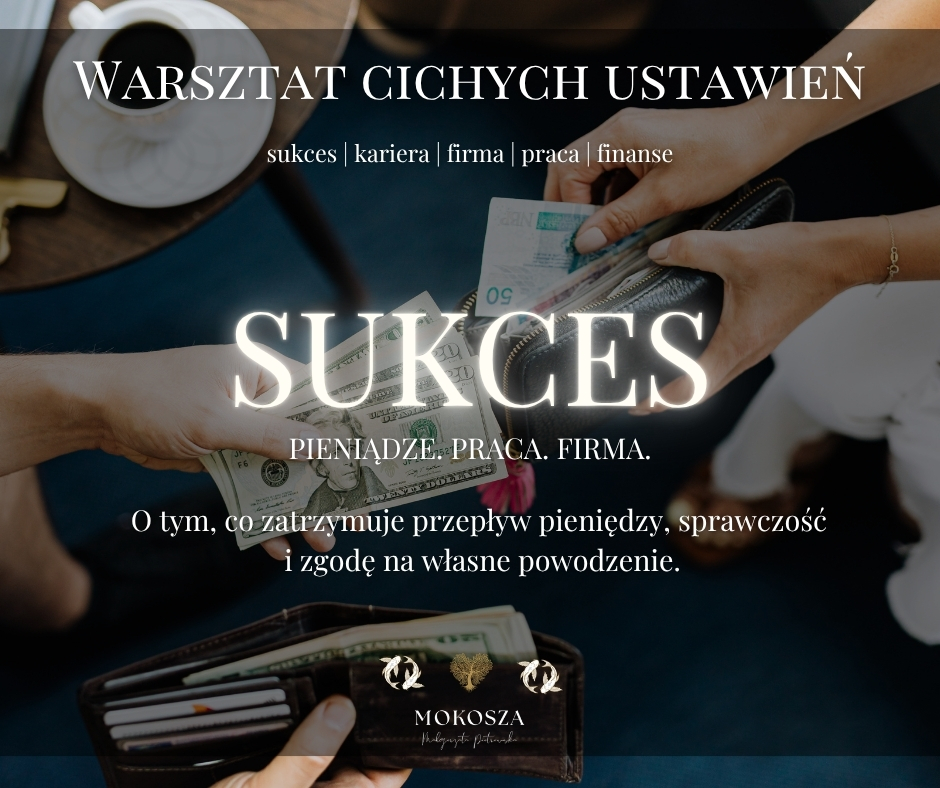 Sukces, kariera, pieniądze- Warsztat Ustawieniowy 17.10.2026